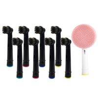 Facial Cleansing Brush Head and 8pcs Bamboo Charcoal Brush Heads For Oral-B Electric Toothbrush Advance Power/Pro Health/Triumph