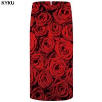 【CC】❄✉  KYKU Skirts Skirt 3d Print Sundresses Ladies Womens New