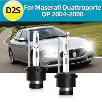 Lslight 2ชิ้น D2s หลอดไฟซีนอน Hid ไฟหน้ารถอัตโนมัติหลอดไฟ35W 6000K สำหรับ Maserati Quattroporte Qp 2004 2005 2006 2007 2008