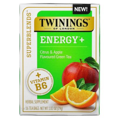 Premium for U📌  Twinings  ชาทไวนิงส์ ชาอังกฤษนำเข้าจากต่างประเทศ  📌 SUPERBLENDS Energy+