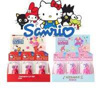 Sanrio Melody Kuromi การ์ตูนสัตว์น่ารัก Kawaii ไข่บิด Ruer มินิของเล่นแสนสนุกปริศนา Ruer สร้างสรรค์ของขวัญรางวัลนักเรียน