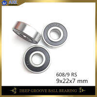 608/9 Bearing ABEC-1 ( 4 PCS ) 9x22x7 mm Miniature 608/9 RS 2RS Ball Bearings 608-9 2RS 608/9RS Bearing Axles  Bearings Seals