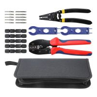 Solar Crimper Tool Kit for 2.5/4.0/6.0Mm2 Solar Panel PV Cable Solar Connector Assembly Tool Spanner Tool K