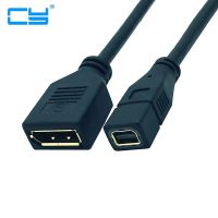 Mini DP  DisplayPort  Female to Female Extension Cable 0.3m 30cm Cables