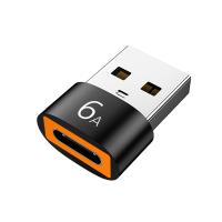 6A USB 3.0 Male to Type-C Female Audio Converter for PD Charging Headset Mobile Phone Data Transfer Connector USB-C OTG Adapter