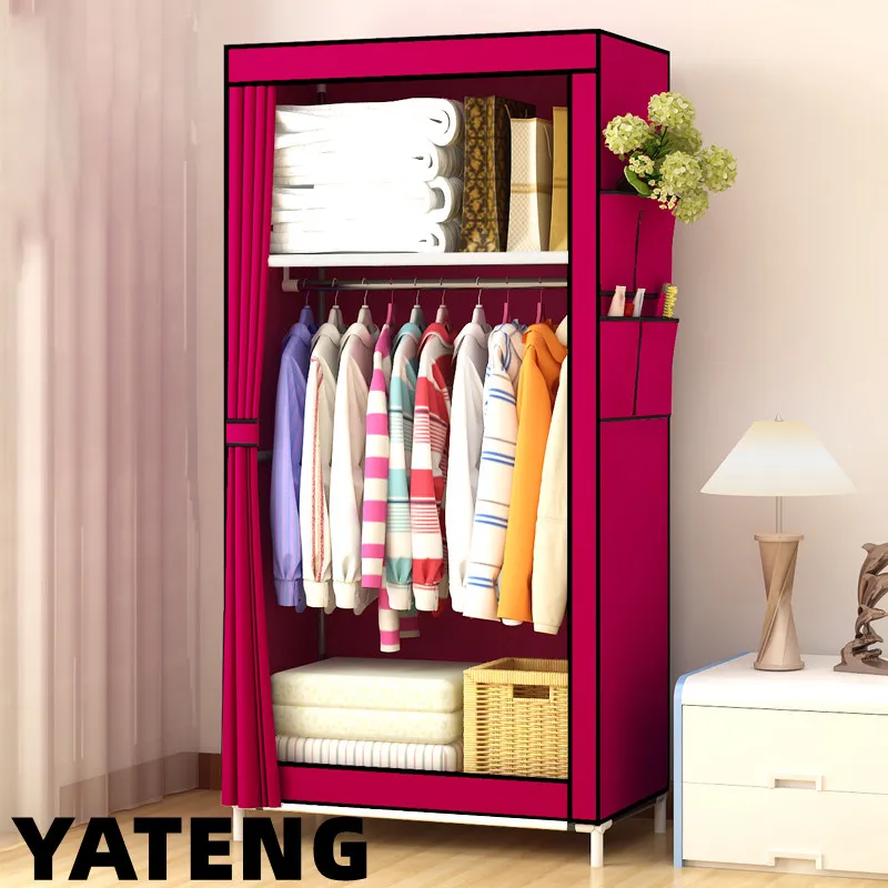 household Storage Cabinet Simple Wardrobes Small Single Dormitory