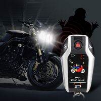 [COD] Motorcycle anti-theft device two-way alarm with microwave sensor vibration sound prompt universal model