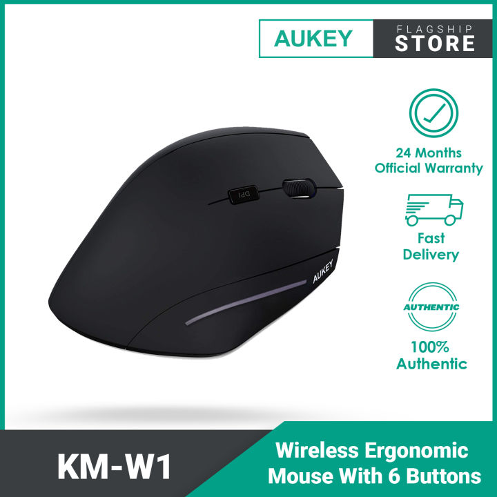 aukey ergonomic wireless mouse