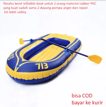 Promo Intime 400 Perahu Karet Mancing Inflatable Fishing Boat 4