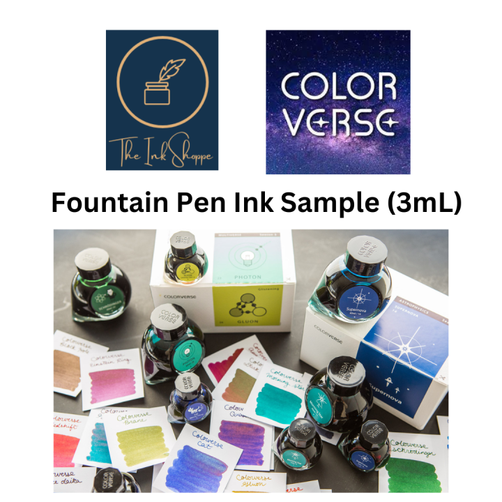 Colorverse Fountain Pen Ink Samples (3mL) Lazada PH