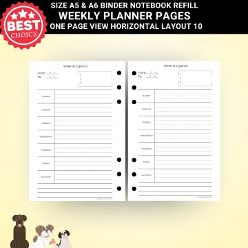 Buy planner a6 ring Online With Best Price, Oct 2023