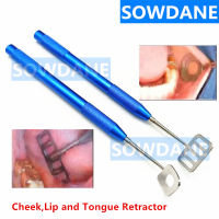 2Pcs ใหม่ทันตกรรม Retractor Cheek Lip และ Tongue Retractor สแตนเลสทันตกรรมผ่าตัด Retractor Lip Retractors เครื่องมือ