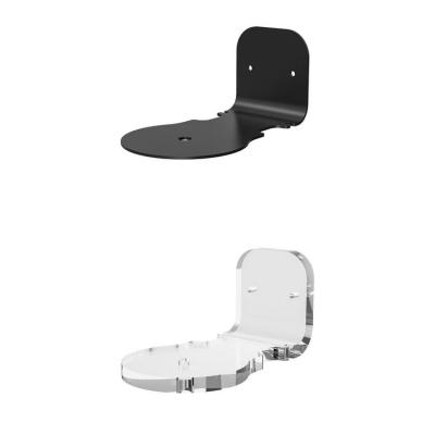 Security Camera Mount Stand for Mini Pan-Tilt Camera Acrylic Camera Shelf for Security Cam Easy to Install with Screws agreeable