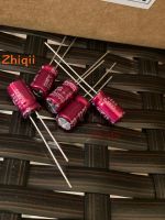 20pcs/50pcs Original new 47UF 25V Japan Ina ELNA Coupling Capacitor 25V47UF 6*11 Nonpolarity RBD Purplish red