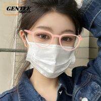 (GENTLE MOSCOT) แฟชั่นใหม่สีเยลลี่แมวตาแว่นอ่านหนังสือฤดูใบไม้ผลิขา HD แว่นอ่านหนังสือ U Nisex