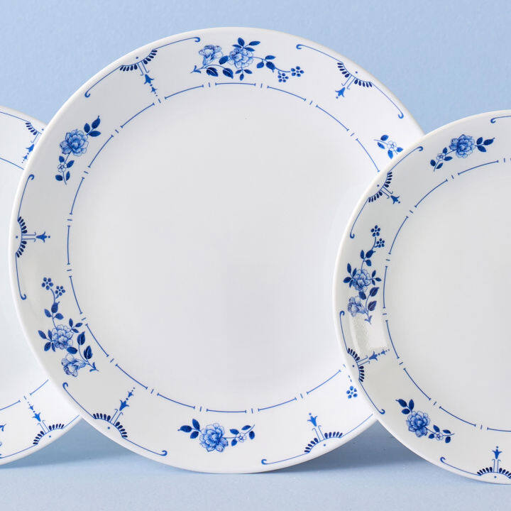 corelle-classic-flora-เครื่องใช้บนโต๊ะอาหาร-อาหารเย็น-5p-เครื่องล้างจาน-เตาอบ-ตู้เซฟ