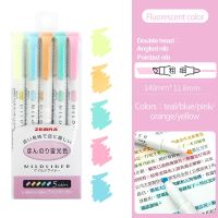 hot！【DT】 5PCS/Box Markers Highlighter Set Kawaii Soft on Notes Painting School Supplies Stationery