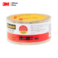 สก๊อตช์® เทปปิดกล่อง #3609 Scotch® Packaging Tape, Transparent, 48 Mm X 40M (24 ม้วน)