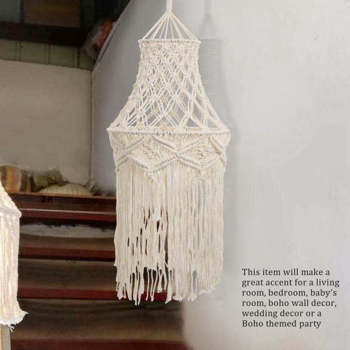 macrame-lamp-shade-hanging-pendant-light-cover-modern-office-bedroom-living-room-nursery-dorm-room-bohemian-home-decor