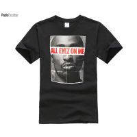 เสื้อยืดคอกลมNbf3f23r97r เสื้อยืด ผ้าฝ้าย พิมพ์ลาย Amaru Shakur All Eyez On Me Tupac shubuzhi ER66WR30419 SD23WQ30607 สํ เสื้อยืดคุณภาพดี