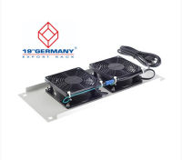 พัดลมระบายความร้อนตู้ Rack 19" GERMANY G7-05002 FAN Heavy Duty 2 x 4"