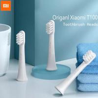 【▼Hot Sales▼】 xia7303039692929 Xiaomi T100แปรงสีฟันไฟฟ้าหัวแปรงฟันไฟฟ้า Mijia T100ทำความสะอาดช่องปากลึกแปรงสีฟันทำความสะอาดสองความเร็ว
