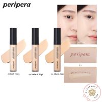 (แท้/พร้อมส่ง) PERIPERA DOUBLE LONGWEAR COVER CONCEALER 5.5G คอนซิลเลอร์แท่งฝาดำ