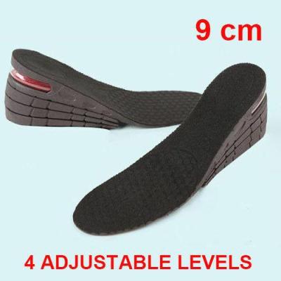 ที่เสริมส้นรองเท้า ที่เสิมส้น 1 คู่ ปรับสูงได้ 4 ระดับ Insole 1 pair 4 layers 3/5/7/9 cm.