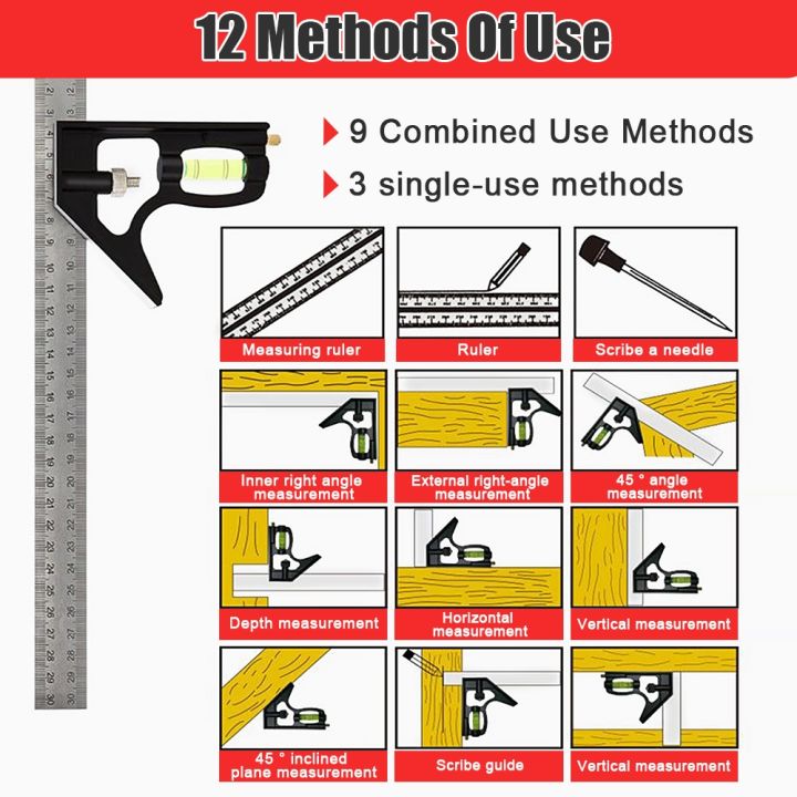 outils-de-mesure-en-acier-inoxydable-niveau-bulle-dangle-carr-blomobile-mat-riel-datelier-12-300mm