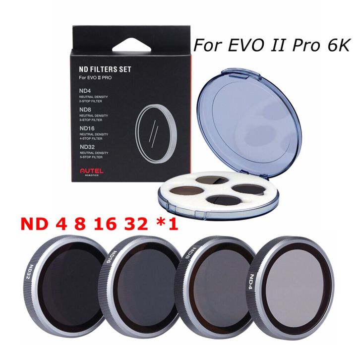 ฟิลเตอร์ตัวกรองแสง-autel-uv-nd-สำหรับหุ่นยนต์-autel-evo-ii-pro-6k-8k-nd4อุปกรณ์เสริมโดรนติดกล้อง-nd8ตัวกรองเลนส์-nd32-nd16