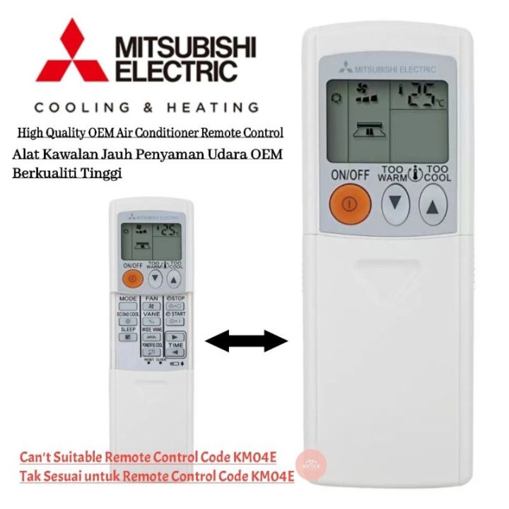 mitsubishi-electric-air-cond-air-conditioner-oem-remote-control-km15d