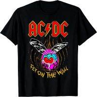 ยุโรปและอเมริกาผู้ชายแขนสั้นเสื้อยืดพิมพ์วินเทจวงดนตรีเก่า AC / DC โลหะร็อคเทรนด์ ins ลมสปอตเสื้อยืด [S-XXXL]-YD011