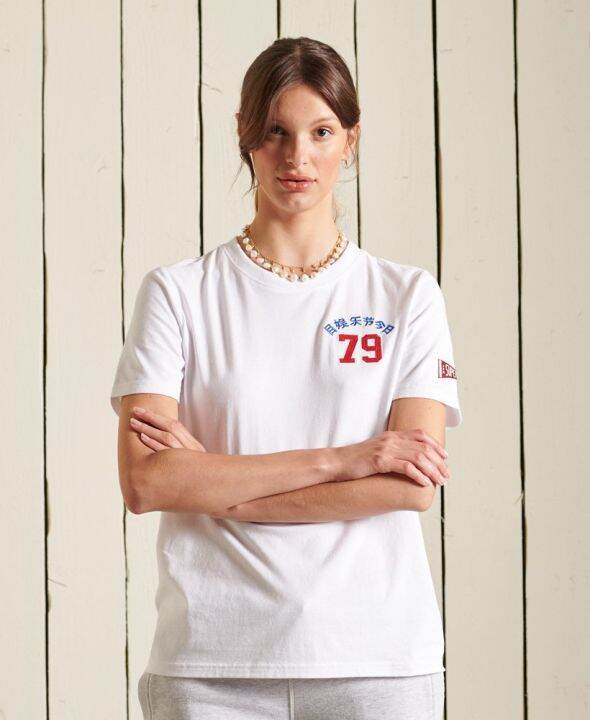 superdry-vintage-logo-source-t-shirt-เสื้อยืด-สำหรับผู้หญิง