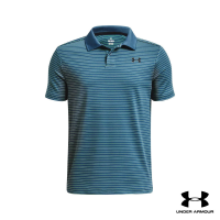 Under Armour UA Boys Performance Stripe Polo อันเดอร์ อาร์เมอร์ เสื้อออกกำลังกาย สำหรับเด็กผู้ชาย