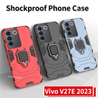 ฝาครอบ Vivo V27E V27E แหวนเกราะกันกระแทกที่ยึดเคสกันกระแทกสำหรับ Vivo V27 V27E 5G Vivo V27 Pro V 27 E Vivo 27E 5G เคสโทรศัพท์ฝาหลัง5G