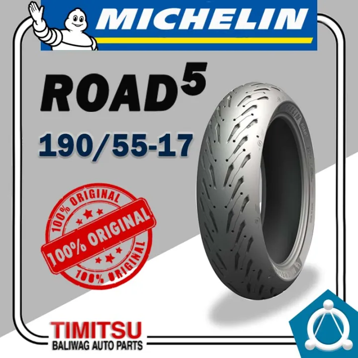 Michelin 190 55 17 Road 5 Tubeless Tire Lazada Ph