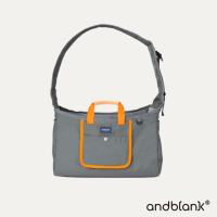 andblank® Sling bag GREY กระเป๋าสะพายข้างสำหรับสัตว์เลี้ยง ดีไซน์เก๋ๆในแบบเกาหลี