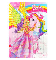 จิ๊กซอว์ Barbie and Unicorn (แนวตั้ง)