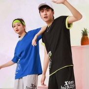Xtep Neutral Short-sleeved New Couple Loose Casual Sports Short