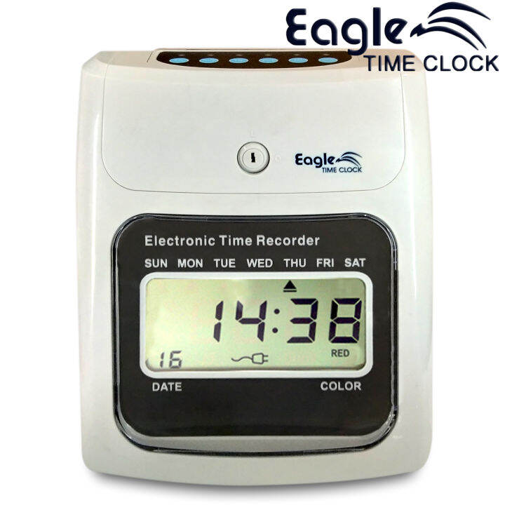 Bundy Clock Time Attendance Keeper DTR EAGLE TIME CLOCK up to 200