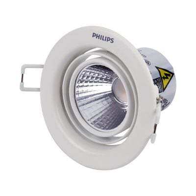 "โปรโมชั่น"โคมดาวไลท์หน้ากลม 2.5 นิ้ว LED 5 วัตต์ Warm White PHILIPS รุ่น 59775 Pomeron 5W/27K สีขาว"ส่งด่วนทุกวัน"