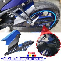 YZF-R3 MT03 R25บังโคลนหลังและฝาครอบป้องกันโซ่ชุดคิทสำหรับยามาฮ่า YZF R3 R25 MT-03 2013 2014 2015 2016 2017 2018 2019 2020