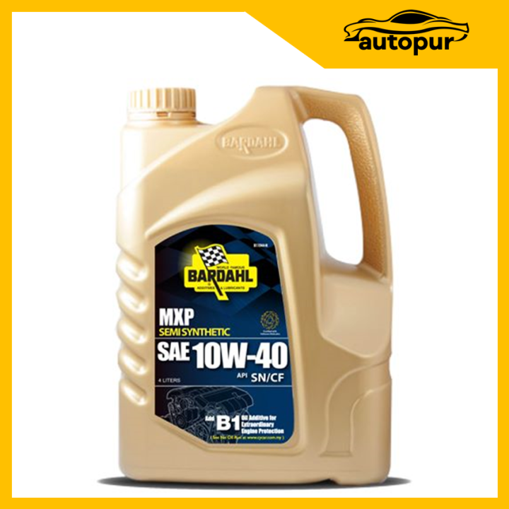 BARDAHL MXP SEMI SYNTHETIC 5W30 ENGINE OIL 4 LITRE