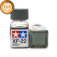 สีเทาอาร์เอ็มแอลด้านสูตรน้ำมัน Tamiya Enamel XF22 RLM Grey 10ml