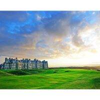 ทรัมป์อินเตอร์เนชั่นแนล F Links Doonbeg สีทาสุดประทับใจ-ผลศิลปะบนผนังโปสเตอร์ลายพิมพ์ตัวเลือก Doonbeg F Club # Not Framed X ไร้ป้าย A