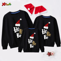 Family Christmas Hoodies Sweatshirts Outfit Sweater Deer 2021Costume Kids Shirt Boy Girl Clothing Children Matching Outfit Baby