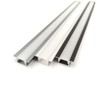 50cm/0.5m Aluminium Channel Bar for Led Strip Light Holder Flat Style V Shape Aluminum Profile Extrusions