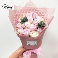 [ดอกไม้ประดิษฐ์ร้อน688] Flone-Ramo ฟลอเรสเดอ De Jabón Rosa Regalo Para El DIA De La Madre Ación ฟลอเรสเดอ De Boda Regalo De Pleaños Para El Díde Valentín