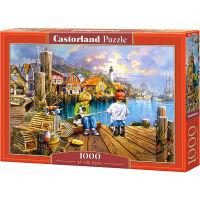 Castorland โปแลนด์อันชาญฉลาดนำเข้าตัวต่อขั้นสูง 1,000 ชิ้นท่าเรือ 104192