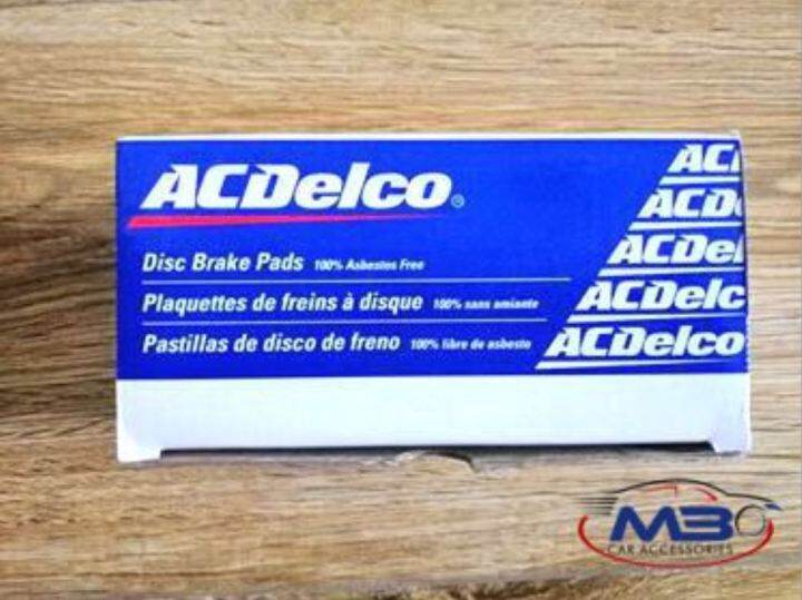 Chevrolet Sonic AC Delco Brake Pads Lazada PH
